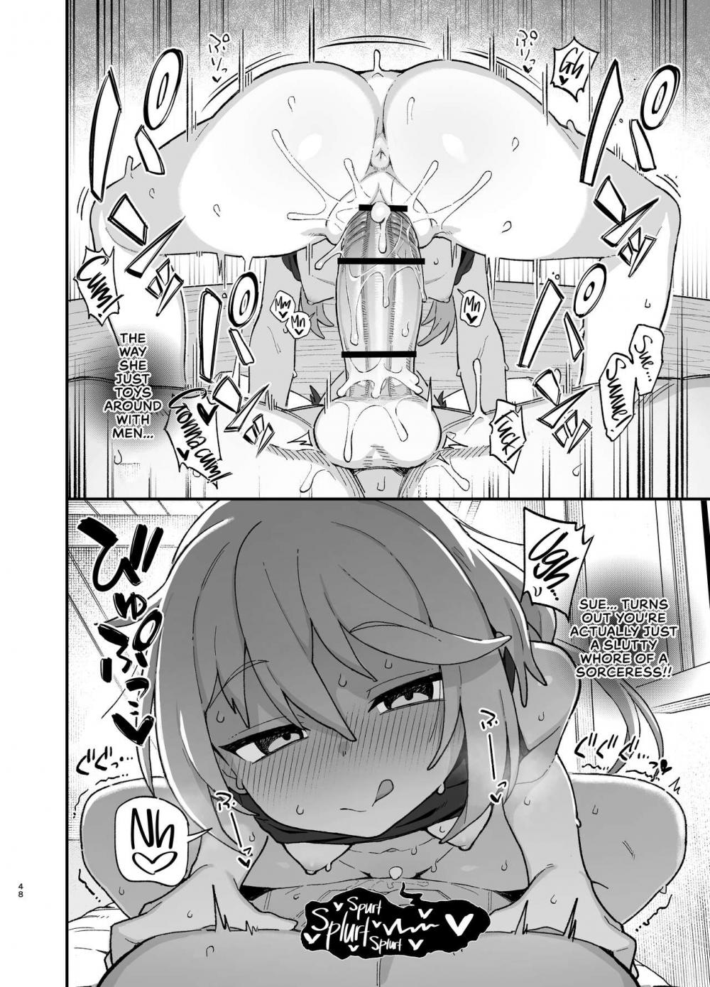 Hentai Manga Comic-A Lowly Sorceress, Afflicted By Debauched Magicks-Read-47